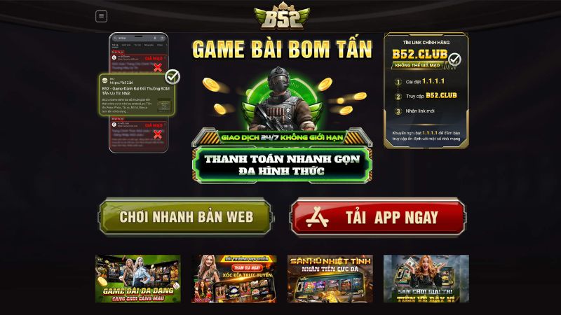 B52 Club - Game Bài Bom Tấn B52-Club Vip - Tải B52club Chính Thức 2026