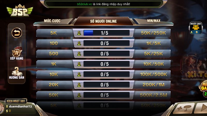 Lý do nên tham gia chơi game bài xì tố tại B52club